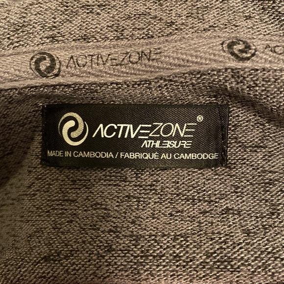 COPY - ActiveZone grey hoodie - Picture 5 of 6